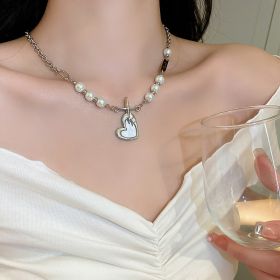 Women's Fashion Temperament Long Pearl Pendant Necklace (Style: 18 Style)